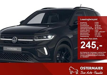 VW T-Cross Volkswagen R-Line BlackStyle 1.0TSI DSG NAV,KAM,SHZ
