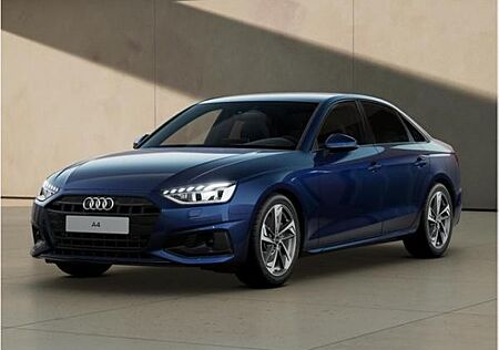 Audi A4 Limousine Advanced 40 TFSI, Matrix-LED, Optikpaket Schwarz, 18 Zoll, Kamera, 8-Fach bereift
