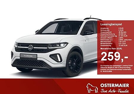 VW T-Cross Volkswagen R-Line 1.0TSI DSG IQ.LIGHT,AHK,ACC,KAMERA