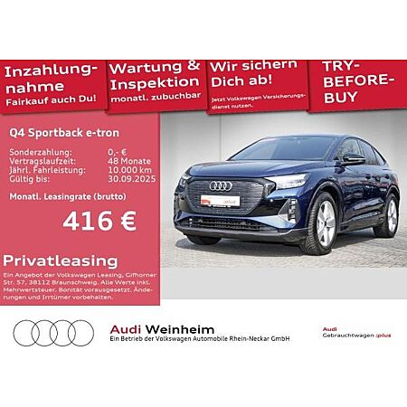 Audi Q4 e-tron leasen