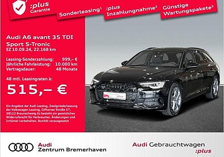 Audi A6 AVANT 35 TDI SPORT S-TRON PANO AHK MATRIX CAM