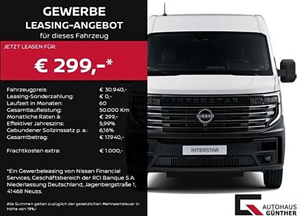 Nissan Interstar ACENTA Kasten L2H2 NeuesModell!!/Klima