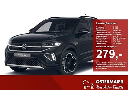 VW T-Cross Volkswagen R-Line 1.5TSI DSG IQ.LIGHT,AHK,KAMERA,ACC,KEYLESS