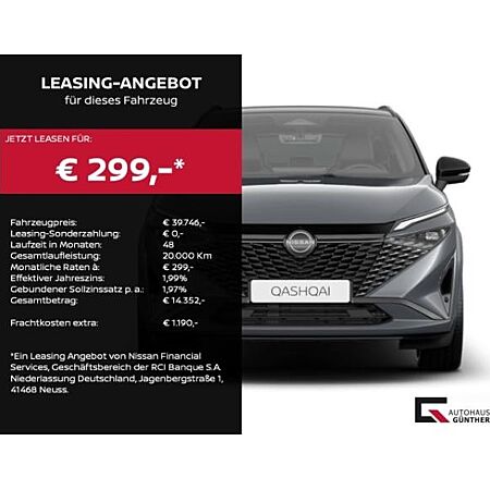 Nissan Qashqai leasen