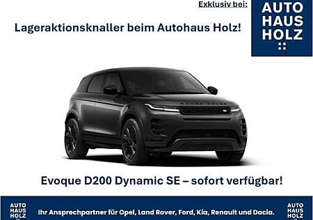 Land Rover Range Rover Evoque LAGERAKTION! D200 DYNAMIC SE - WINTERPAKET - PANORAMA - BLACK-PACK - 20ZOLL BLACK - NAV - KAMERA