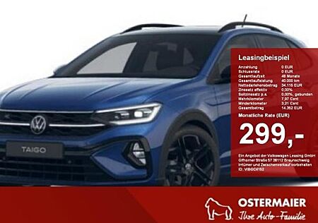 VW Taigo Volkswagen R-Line BlackStyle 1.0TSI DSG AHK,MATRIX,NAV,KAM,4-J.-Gar.