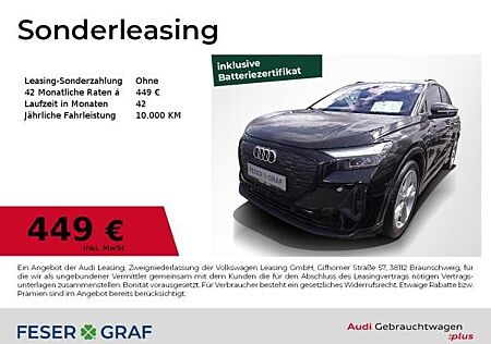 Audi Q4 e-tron 55 qu. S line Ext. AHK LED Navi Rüka