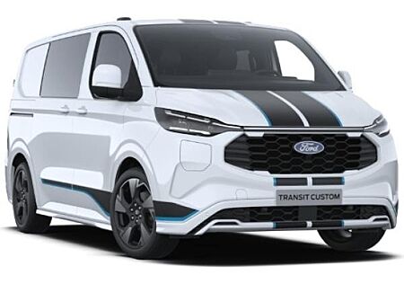 Ford Transit Custom ⚡ AKTION ⚡ PHEV Doppelkabine SPORT ⚡VOLL⚡ Matrix-LED elektr.AHZV B&O ALU