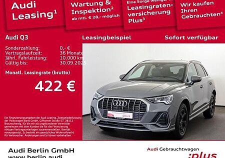 Audi Q3 S line 35 TFSI S tr. AHK LED PDC NAVI VIRTC