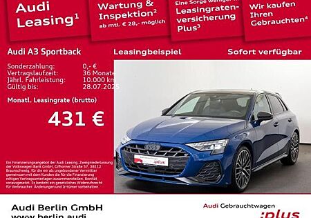 Audi A3 Sportback S line 35 TDI S tr. AHK STDHZG HUD