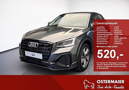 Audi Q2 S line 35TFSI AHK,NAVI,PDC,GRA,LED,KAMERA,KLIMA,18ALU,5J-Garantie