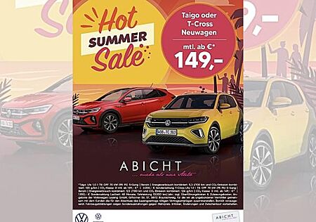 VW T-Cross Volkswagen ENERGY 1.0l TSI ACC LED KAMERA PDC TEMPOMAT