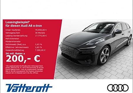 Audi A6 e-tron Avant performance S line AHK Pano TechPro