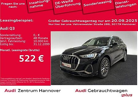 Audi Q3 S line 45 TFSIe LED virtual Navi DAB Teilleder