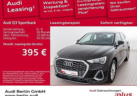 Audi Q3 Sportback S line 35 TFSI S tr. RFK NAVI LED