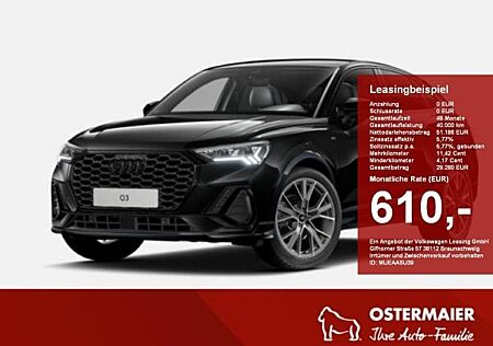Audi Q3 Sportback S line 35 TFSI S tronic AHK,PDC,KEYLESS,MATRIX,NAVI, 5J-GARANTIE,KAMERA,SHZ