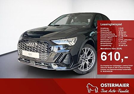 Audi Q3 Sportback S line 35 TFSI S tronic AHK,PDC,KEYLESS,MATRIX,NAVI, 5J-GARANTIE,KAMERA,SHZ