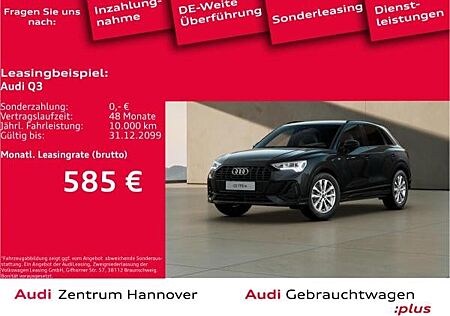 Audi Q3 45 TFSIe S line Kamera virtual ACC Navi
