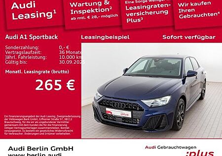 Audi A1 Sportback S line 25 TFSI S tr. VIRTUAL LED