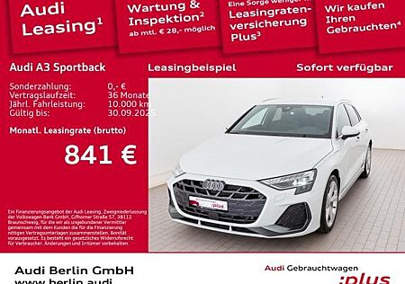 Audi A3 Sportback S line 45 TFSI e S tronic