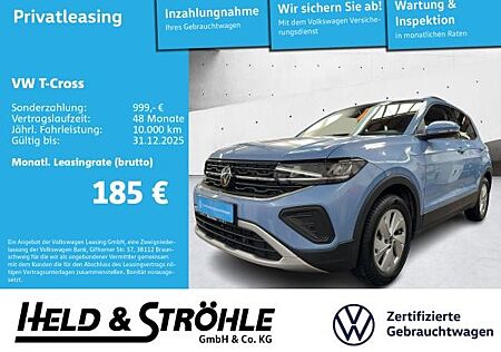 VW T-Cross Volkswagen Life 1.0 TSI AHK LED PDC SHZ APP DAB+