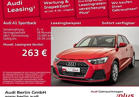 Audi A1 Sportback Advanced 25 TFSI S tr. RFK LED NAVI