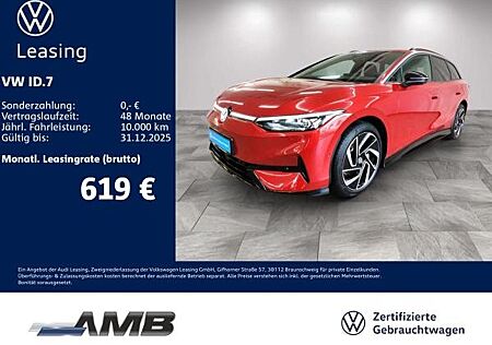 VW ID.7 Volkswagen Tourer Pro S h/AHK/Matrix/WäPu/01.30Garantie
