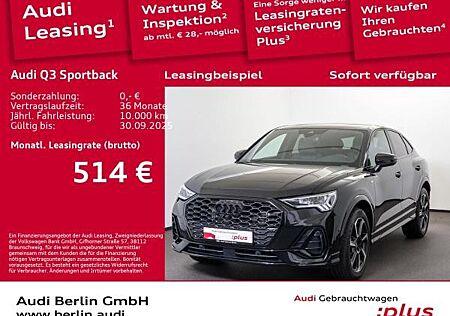 Audi Q3 Sportback S line 35 TFSI S tr. PDC LED RFK