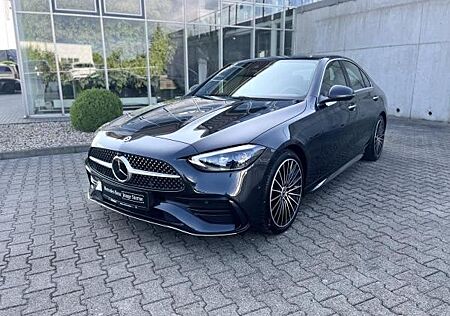 Mercedes-Benz C 300 d AMG+AHK+Distr+Burmester+KeyGo+HeadUp+19"