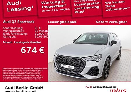 Audi Q3 Sportback S line 40 TFSI quattro S tronic
