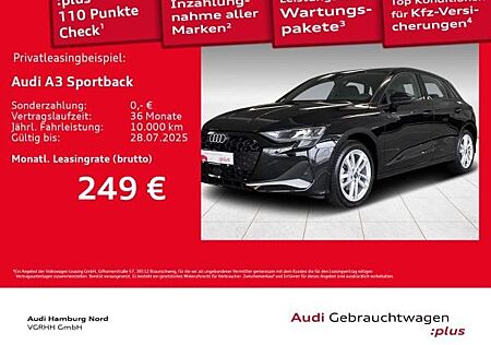 Audi A3 Sportback 35 TFSI S tronic Sound Navi Kamera