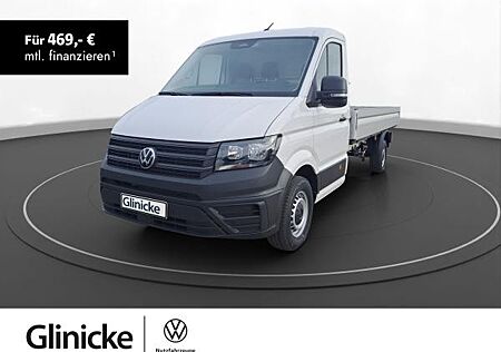 VW Crafter Volkswagen 35 Pritschenwagen Einzelkabine Motor: 2,0 l Getriebe: Heckantrieb 6-Gang-Schaltgetriebe Radstand: 44