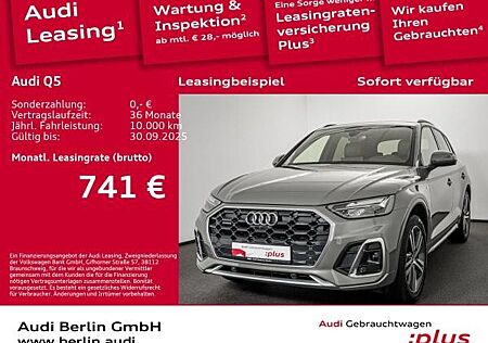 Audi Q5 S line 45 TFSI qu.S tr. AHK STDHZG 360°K HUD