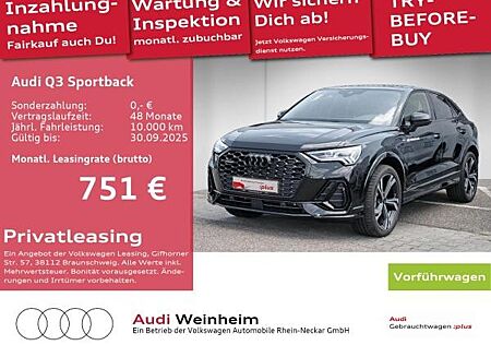 Audi Q3 Sportback 40 TFSI quattro S line Navi SONOS Matrix-LED uvm