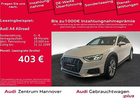 Audi A4 allroad 40 TDI qu. AHK LED Kamera Navi Teilleder