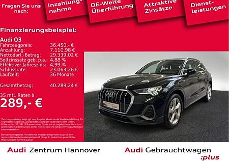 Audi Q3 S line 40 TFSI qu. AHK LED virtual ACC Navi