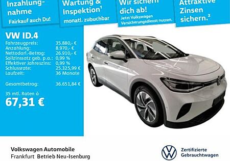 VW ID.4 Volkswagen Pure Performance mit Infotainment-Paket Digitaler Radioempfang DAB+ IQ.LIGHT - LED-Matrix-Scheinwerf