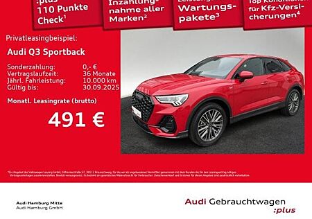 Audi Q3 Sportback 35 TFSI S line S tronic LED Sitzhzg Navi