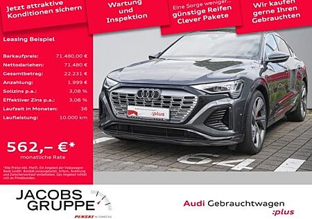 Audi Q8 e-tron Sportback 55 S line/Matrix/Pano/AHK/360°/HuD/22Zoll