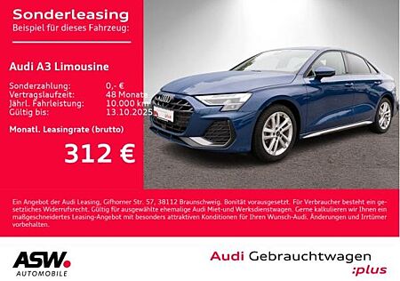 Audi A3 Limousine S line 30TFSI LED Nav ACC PDC SONOS // SOFORT VERFÜGBAR!!