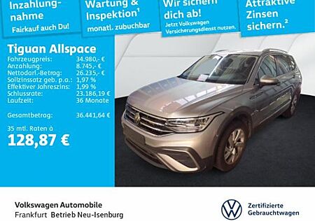 VW Tiguan Allspace Volkswagen 2.0 TDI DSG Life Navi AHK Digitaler Radioempfang DAB+ Rückfahrkamera