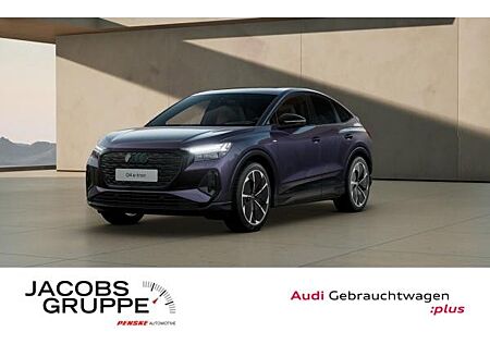 Audi Q4 e-tron Sportback 45 2xS line/Black+/Matrix/Pano/HuD/Wärmepumpe/AHK/360°/21Zoll