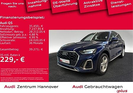 Audi Q5 gebraucht kaufen Audi Q5 40 TDI qu. S line LED Kamera AHK Navi virtual