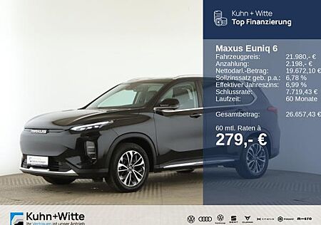 Maxus Euniq 6 SUV 70kwh Pano+LED+RFK+SHZ