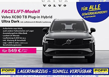 Volvo XC 90 XC90 NEU Facelift - Ultra Dark T8 AWD Plug-in Hybrid Elektrisch/Benzin,