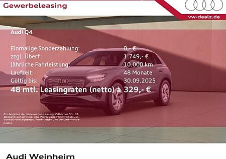 Audi Q4 e-tron Q4 40 e-tron LED MMI Navi Klima