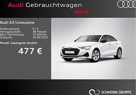 Audi A3 Limousine 30 TFSI advanced AHK ACC KAMERA