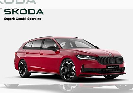 Skoda Superb Combi 1.5 TSI iV DSG Sportline *GEWERBE*SOFORT*0,5%* l AHK l ACC l DAB l NAVI l MATRIX