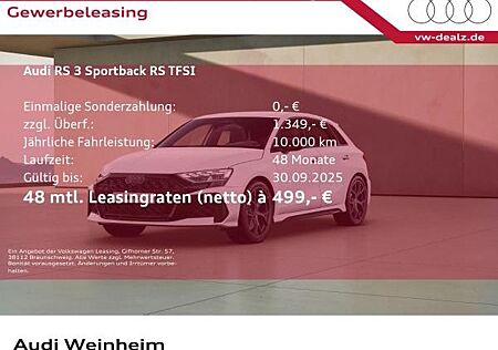Audi RS3 RS 3 Sportback S Tronic LED DAB Virtual-Cockpit