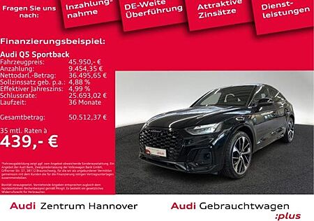 Audi Q5 Sportback S line 55 TFSIe quattro Head-Up AHK Luft Kamera Leder